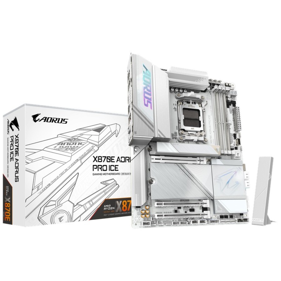Gigabyte X870E AORUS PRO ICE AMD ATX Motherboard