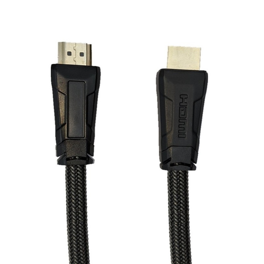 [HC20-10-SG] Cruxtec 10m HDMI v2.0 4K @60Hz with Ethernet Male to Male Cable Nylon Braided