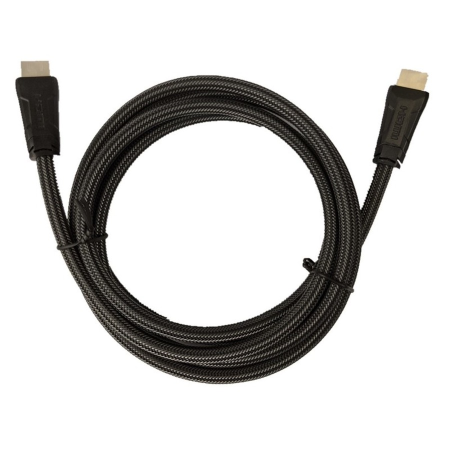 [HC20-10-SG] Cruxtec 10m HDMI v2.0 4K @60Hz with Ethernet Male to Male Cable Nylon Braided