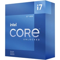Intel BX8071512700KF i7-12700KF CPU 3.6GHz (5.0GHz Turbo) 12th Gen LGA1700 12-Cores 20-Threads