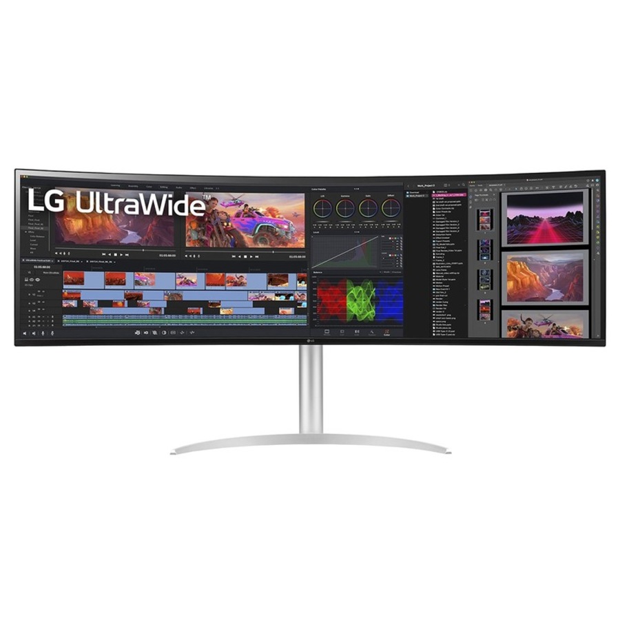 LG 49" 32:9 UltraWide Dual QHD Nano IPS Curved Monitor [49WQ95C-W]