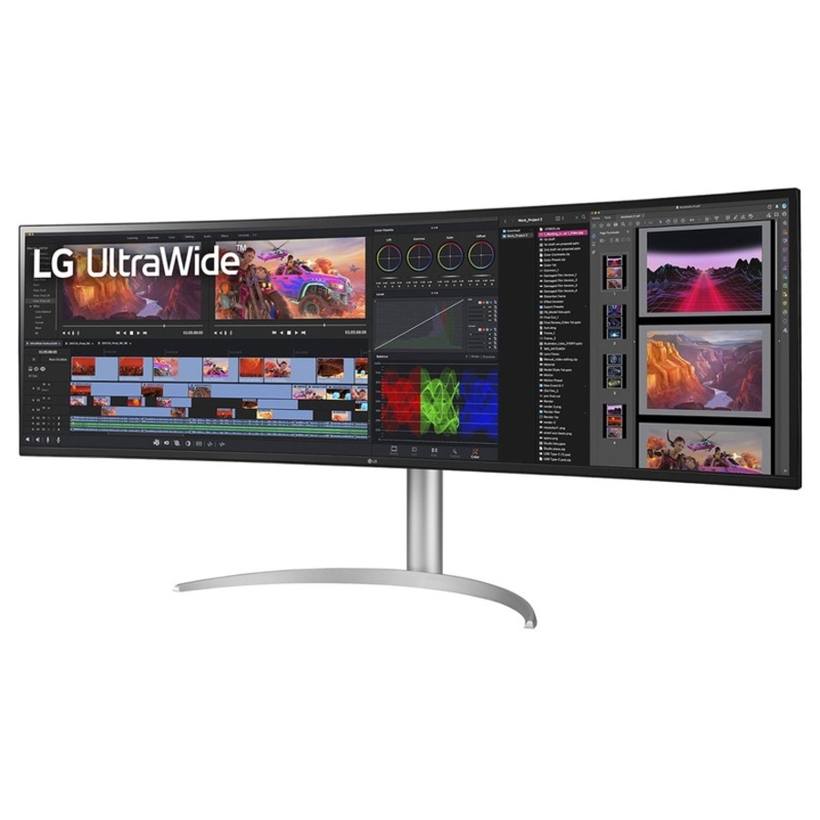 LG 49" 32:9 UltraWide Dual QHD Nano IPS Curved Monitor [49WQ95C-W]