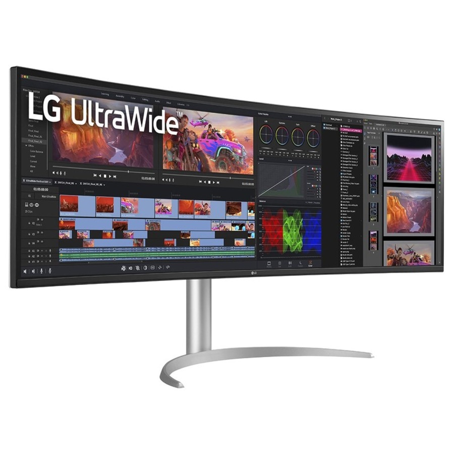 LG 49" 32:9 UltraWide Dual QHD Nano IPS Curved Monitor [49WQ95C-W]