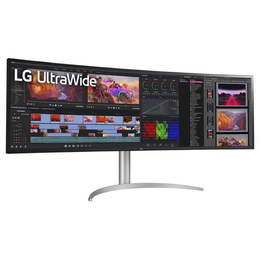 LG 49" 32:9 UltraWide Dual QHD Nano IPS Curved Monitor [49WQ95C-W]