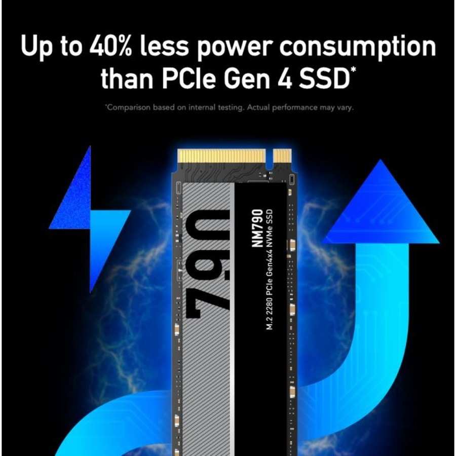 [LNM790X008T-RNNNG] Lexar NM790 8TB M.2 2280 PCIe Gen 4x4 NVMe SSD