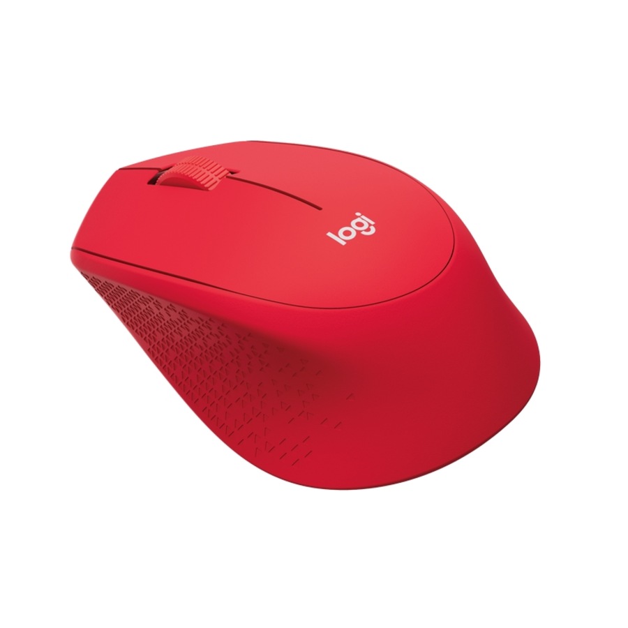 Buy Logitech M331 Silent Plus Wireless Mouse Red - Advanced Right-hand ...