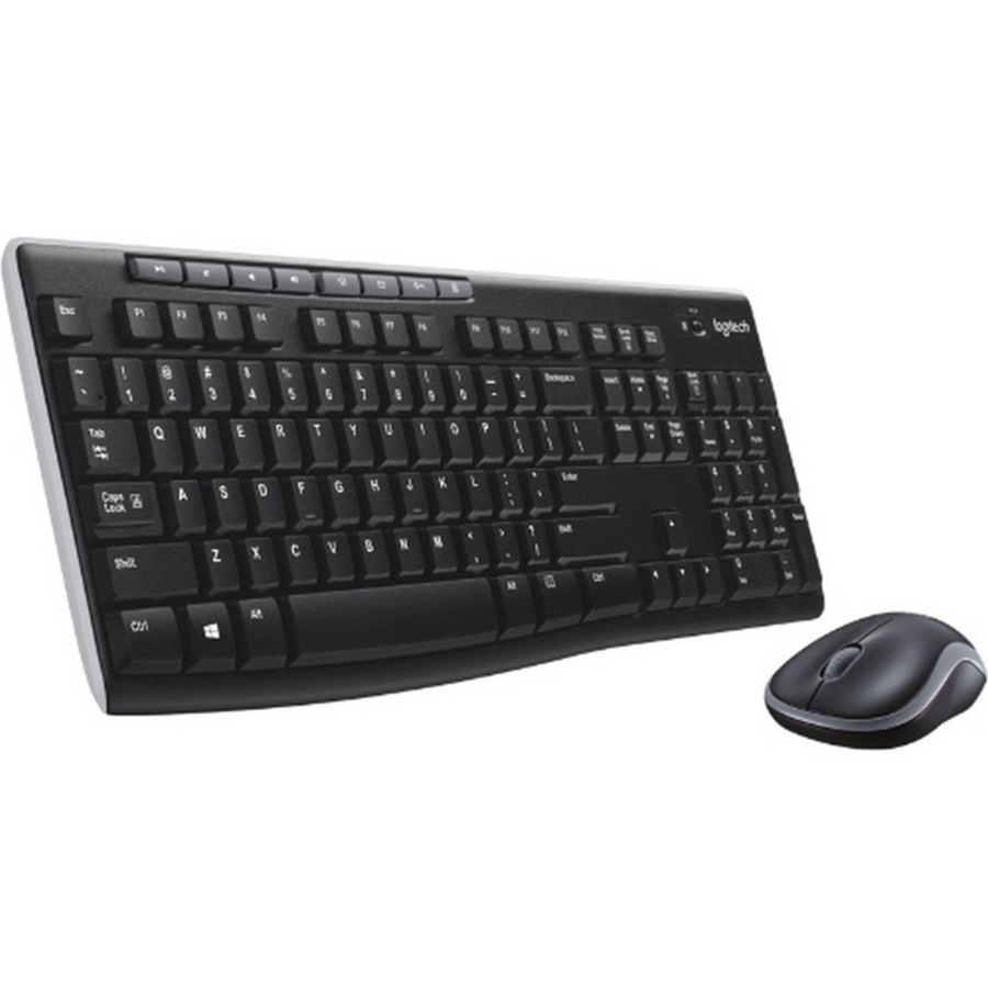Logitech MK270R Wireless Keyboard and Mouse Combo 2.4GHz Wireless Compact Long [920-006314]