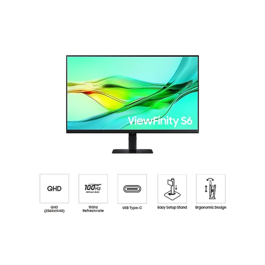 [LS32D604UAEXXY] Samsung 32" ViewFinity S60UD QHD 100Hz IPS Monitor