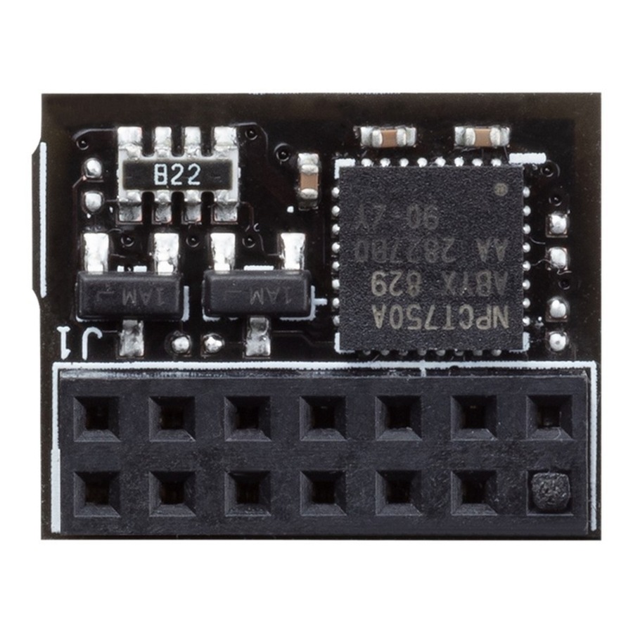 Buy ASUS TPM-SPI TPM Chip, Improve Your Computer's Security. 14-1 pin ...