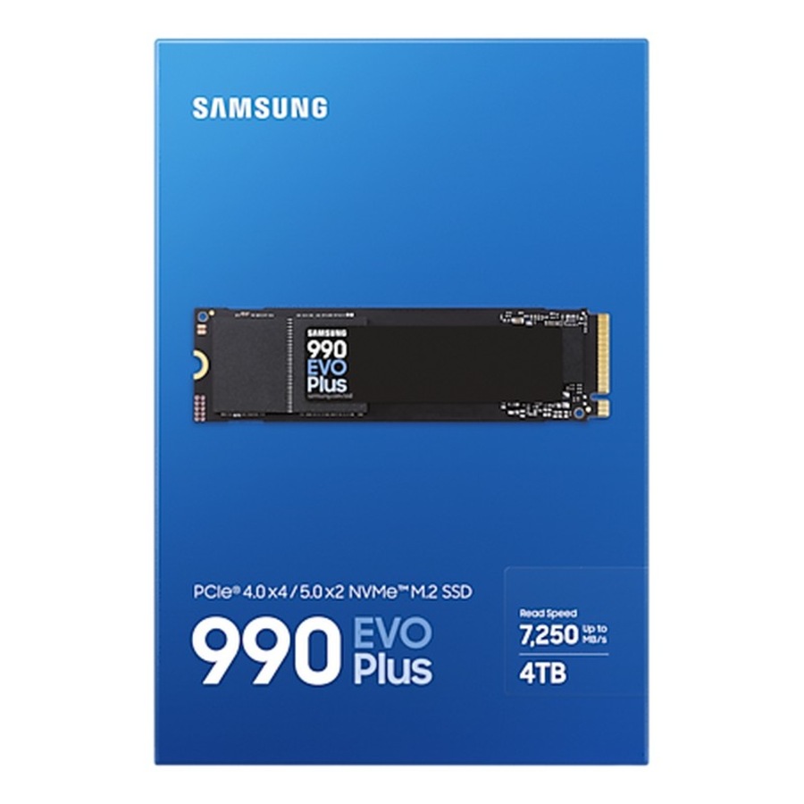 [MZ-V9S4T0BW] Samsung 990 EVO Plus 4TB PCIe 4.0 NVMe M.2 SSD