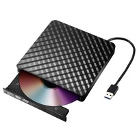 NewBee NB-DVW-DIAMND Diamond Pattern Slim Portable External USB 3.0 DVD+RW Drive for PC & MAC
