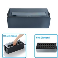 NewBee NB-7088BK Management Wire Organizer Socket Storage Box Large Capacity