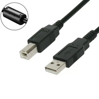 NewBee NB-U2-02-AB Premium 2m USB 2.0 Type A to Type B Cable for Printer, External HDD, Scanner etc.