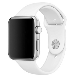 NewBee WAT-NB-38WHG2 Sports Silicone Bracelet Strap Band For Apple Watch IWatch 38/40mm White