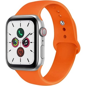 NewBee WAT-NB-42OGG2 Sports Silicone Bracelet Strap Band For Apple Watch IWatch 42/44mm Orange