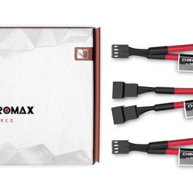 Buy Noctua NASYC1RED NASYC1 Chromax.Red 11cm 4Pin PWM Fan Power
