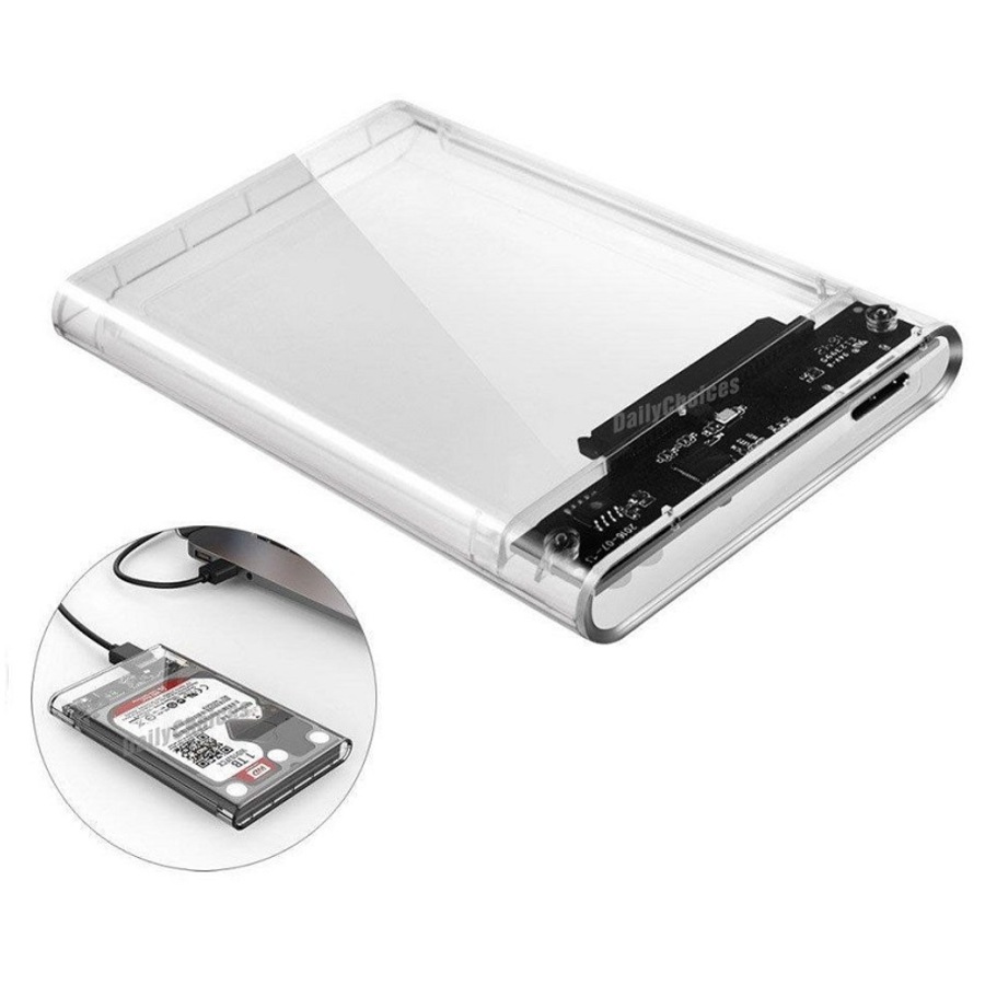 Orico 2139U3 2.5 inch Transparent USB3.0 Hard Drive Enclosure 2139U3 [2139U3-CR]