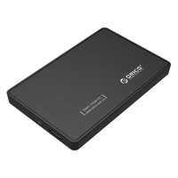 Orico 2588US3-V1-BK 2588US3 USB 3.0 External 2.5" SATA HDD Hard Drive Enclosure Case Tool-Free