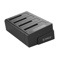 Orico ORICO 6648US3-C-BK 6648US3 4 Bay USB3.0 External Hard Drive Dock with 1 to 3 Clone Function