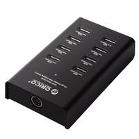 Orico ORICO DUB-8P-BK DUB 8 Port USB Desktop 96W 5V 2.4A Output Charger For Phone Fast Charging