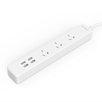 Orico OSC-3A4U AC Outlet & USB Charging Port Surge Protector & Power Board