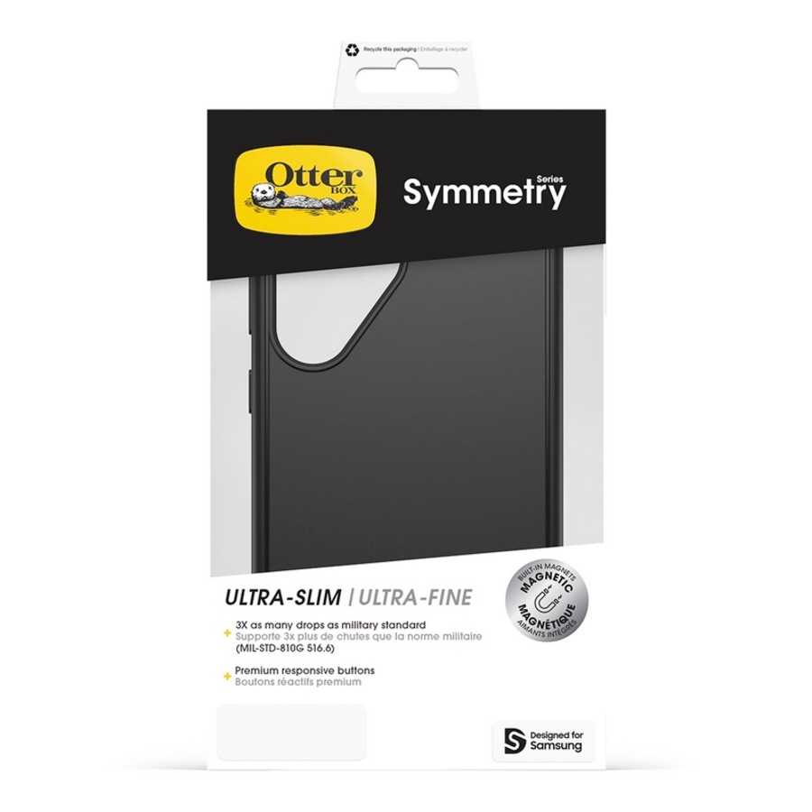 OtterBox Symmetry Magnets Samsung Galaxy S25 Ultra 5G 6.9" Case Black DROP+ [77-97513]