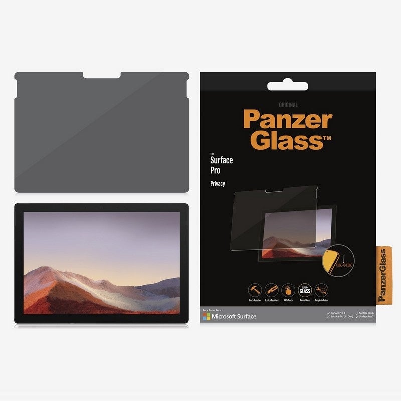 PanzerGlass P6251 Microsoft Surface Pro 4/Pro 5/6/7 Privacy Filter Screen Protector