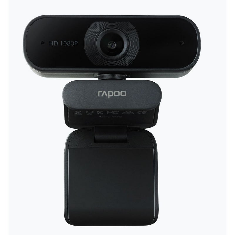 Rapoo C260 Webcam FHD 1080P/HD720P, USB 2.0 Compatible Win7/8/10/Mac OS/Android