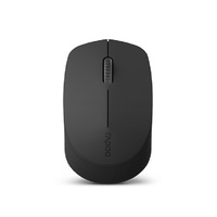 Rapoo M100 Black M100 2.4GHz & Bluetooth 3 / 4 Quiet Click Wireless Mouse Black - 1300dpi