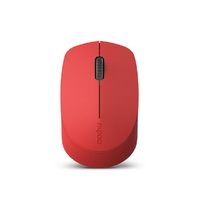 Rapoo M100-Red M100 2.4GHz & Bluetooth 3 / 4 Quiet Click Wireless Mouse Red - 1300dpi