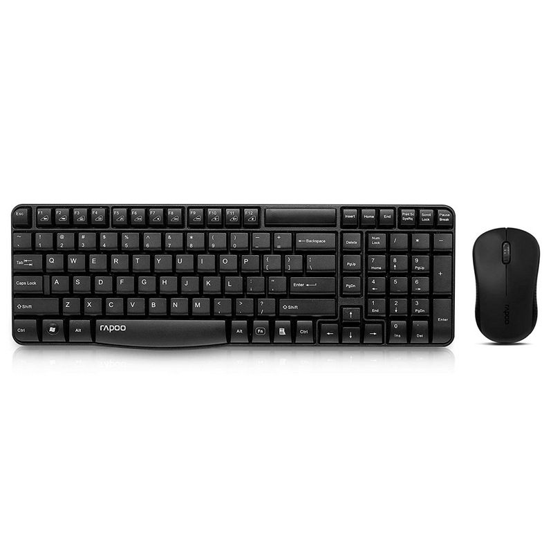 Buy Rapoo X1810 Wireless Optical Mouse and Keyboard Combo 1000DPI with