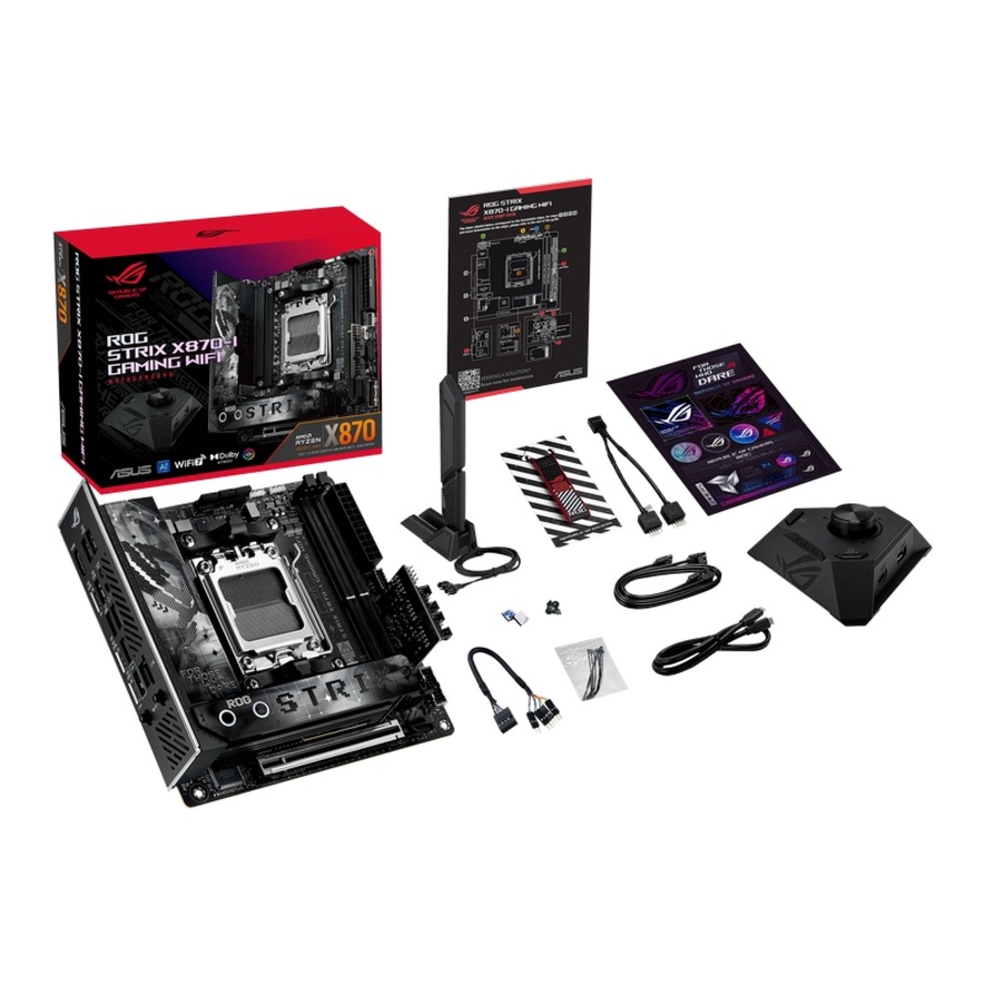 [ROG STRIX X870-I GAMING WIFI] Asus Mini-ITX Motherboard, for AMD CPU, DDR5, AM5