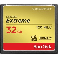 SanDisk SDCFXSB-032G-G46 32GB Extreme 32GB CompactFlash memory card