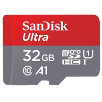 SanDisk SDSQUAR-032G-GN6MA Micro SDHC Ultra A1 Class 10 98mb/s + SD adapter
