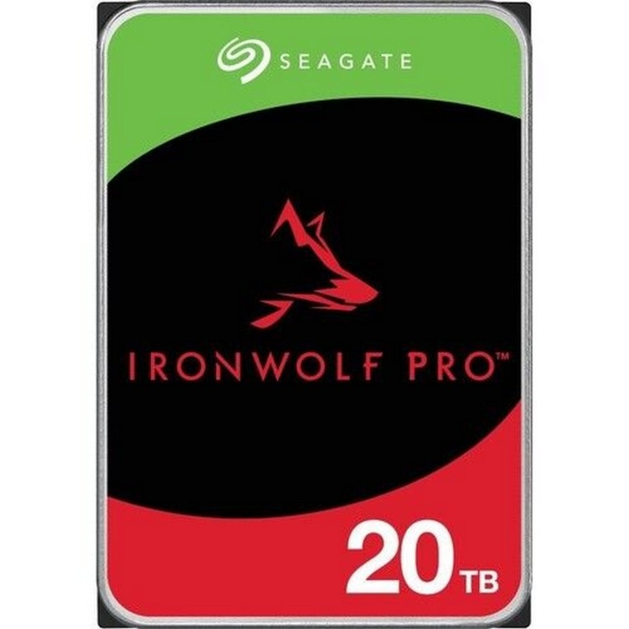 Seagate 20TB IronWolf Pro 3.5" SATA 7200RPM NAS Hard Drive Support Unlimited [ST20000NT001]