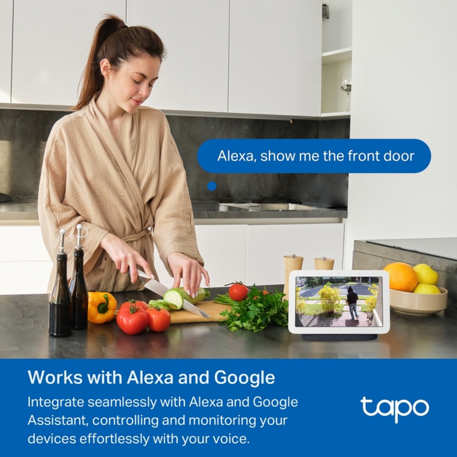 [Tapo D210] Video Doorbell Camera, IP65 Weatherproof