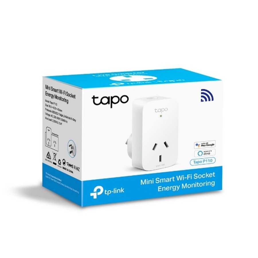 Buy [Tapo P110] Mini Smart Wi-Fi Socket, Energy Monitoring, Remote ...