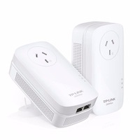 TP-Link TL-PA9020PKIT AV2000 2-Port Gigabit Passthrough Powerline Starter Kit