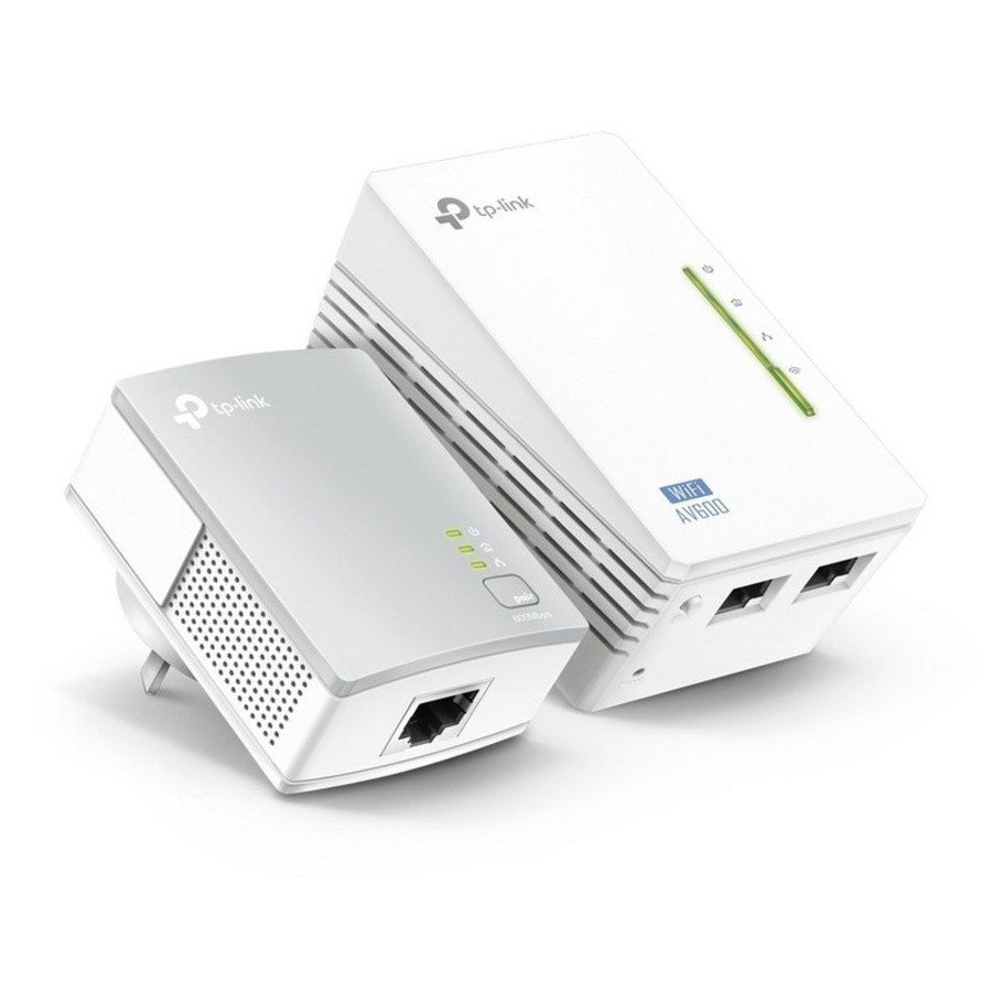 TP-Link TL-WPA4220 KIT 300Mbps AV600 Wi-Fi Powerline Extender Starter Kit