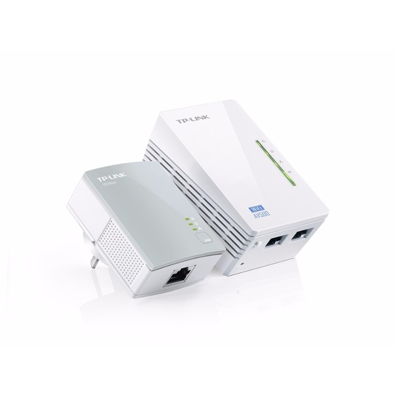 TPLink TLWPA4220KIT AV500 EOP Powerline Extender WiFi Kit