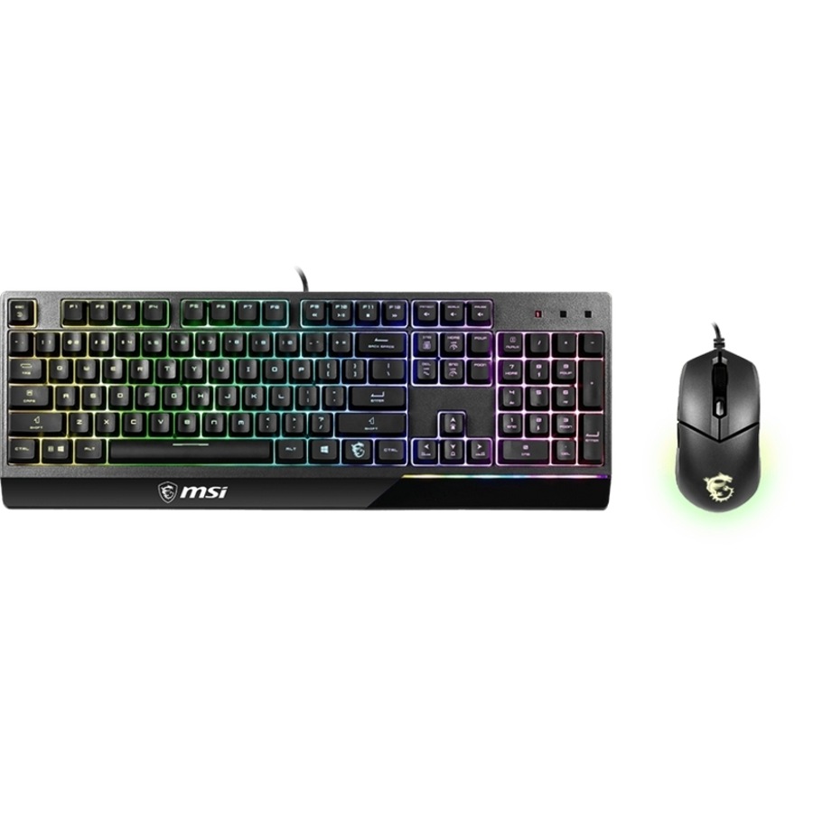 [VIGOR GK30 COMBO] MSI Gaming Keyboard + Gaming Mouse Bundle - RGB Lighting
