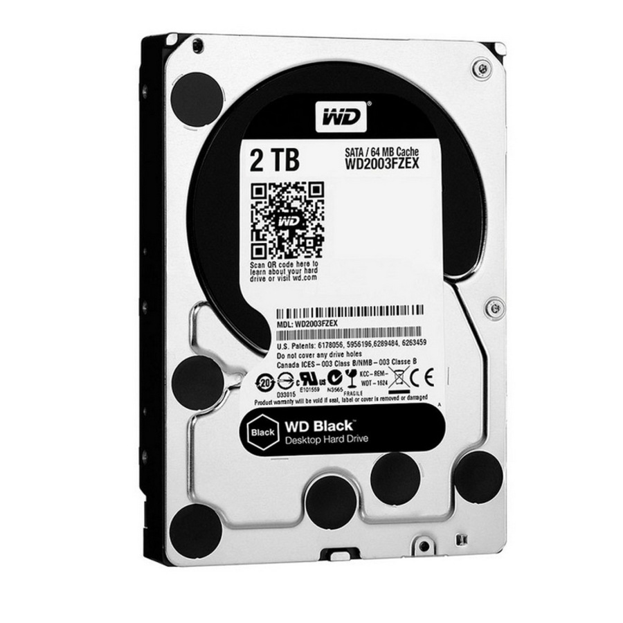 [WD2003FZEX] Western Digital Black 2TB 3.5" SATA Internal Desktop Hard Drive HDD 7200RPM