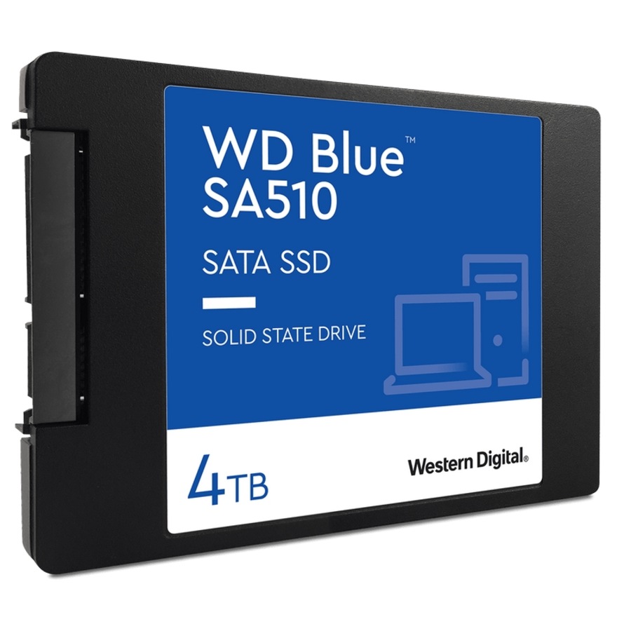 [WDS400T3B0A] Western Digital 4TB SSD Blue SA510 SATA SSD 2.5"/7mm Cased Solid State Drive