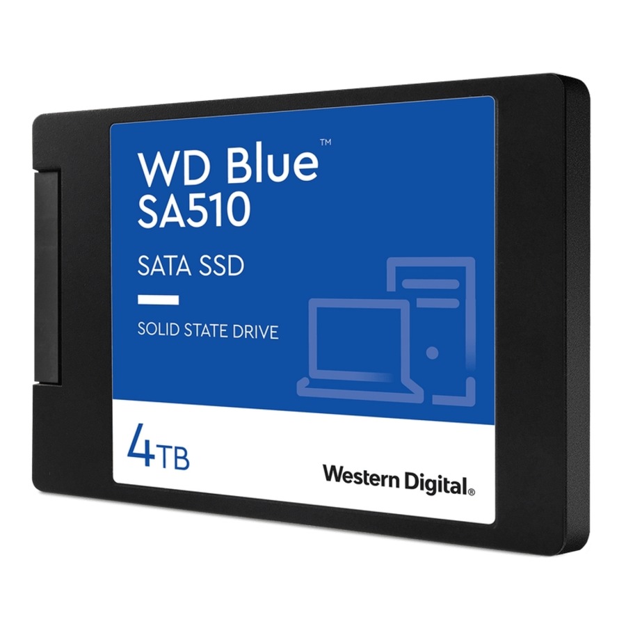[WDS400T3B0A] Western Digital 4TB SSD Blue SA510 SATA SSD 2.5"/7mm Cased Solid State Drive