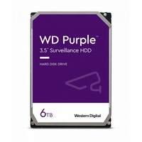 Western Digital WD64PURZ 6TB WD Purple Surveillance 3.5" HDD Hard Drive, Built for 24/7