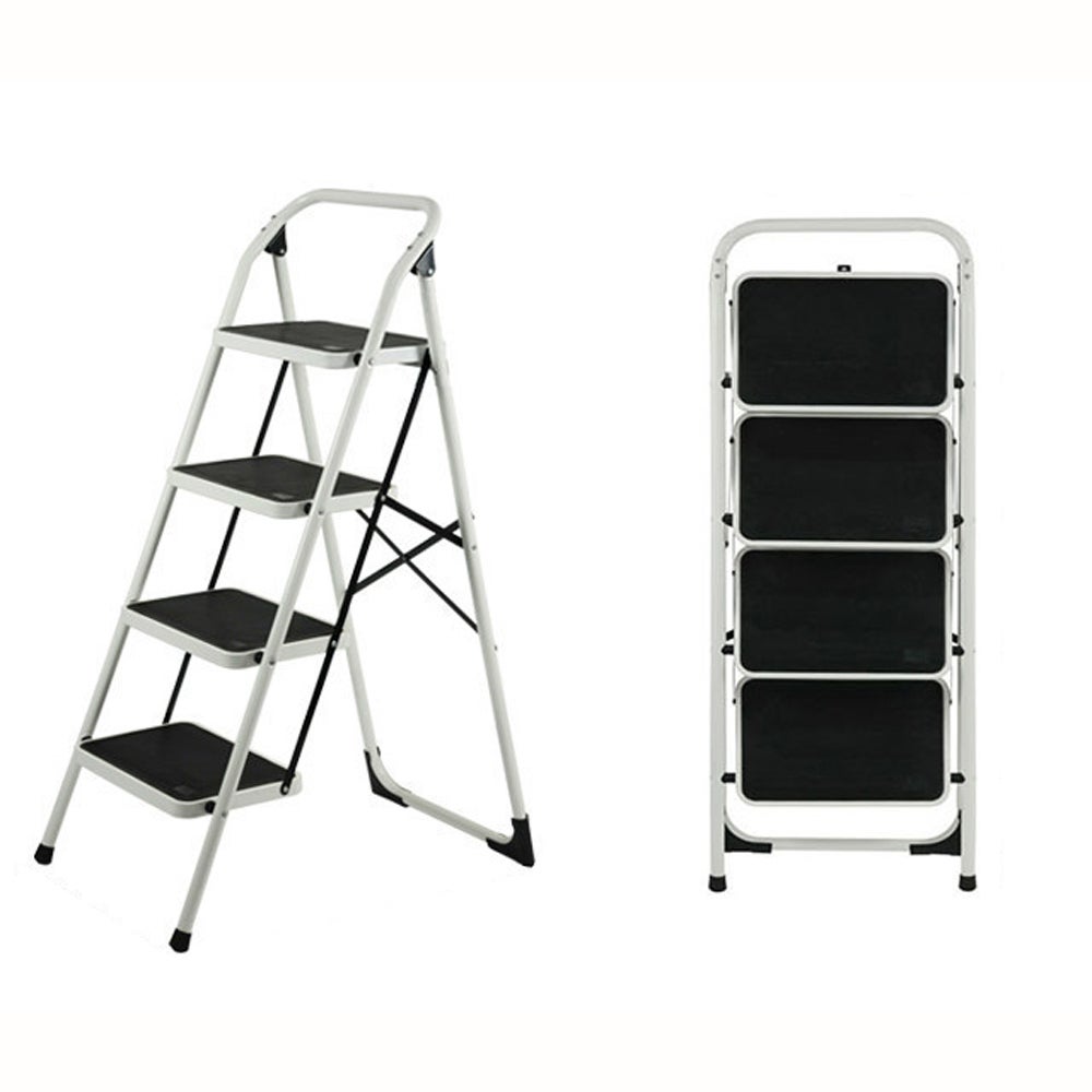4 Step Ladder Multi Purpose For Household Office Foldable Non Slip