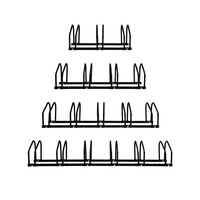 Monvelo Bike Stand Rack 1-6 Bicycle Floor Parking Storage Holder Cycling Portable