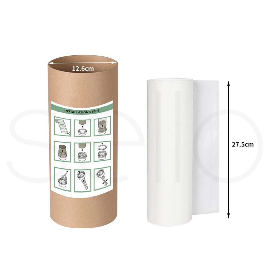 100m Nappy Bin Refill Kit Compatible With Tommee Tippee Sangenic Liner Film