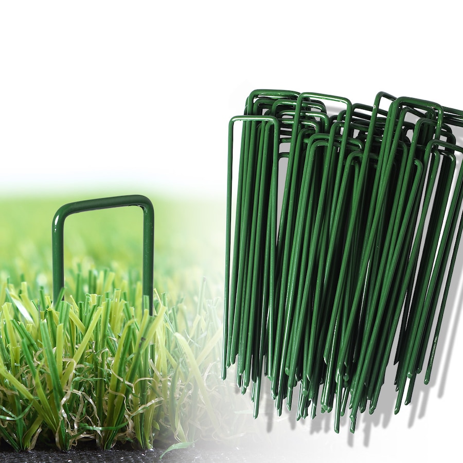 100Pcs Marlow Artificial Grass Pins Pegs Lawn Turf Anchors