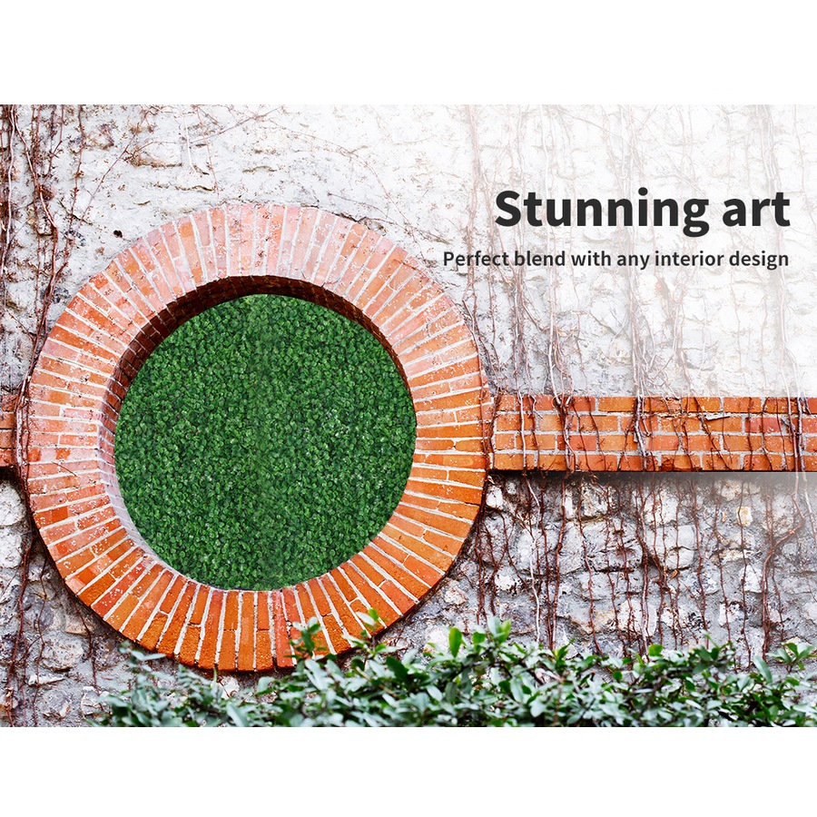 40cm x 60cm 10Pcs Marlow Artificial Grass Green Wall Panels Fake Greenery Turf Mat